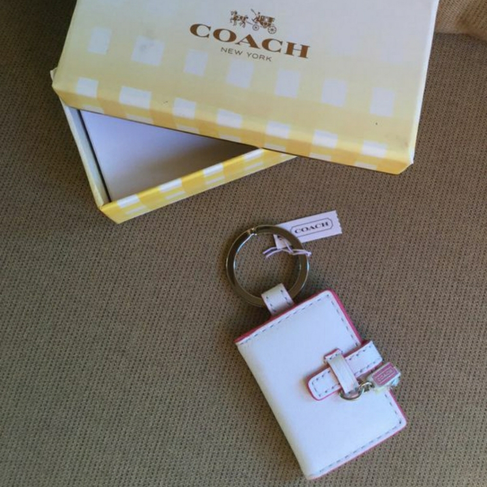 COACH Picture Frame Bag Charm/ Keychain